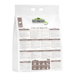 Greenwoods Natural Clay Clumping Cat Litter 6kg 9 Greenwoods Natural Clay Clumping Cat Litter 6kg -Zooplus Store greenwoods cat litter babypowder back 12kg 1000x1000 0