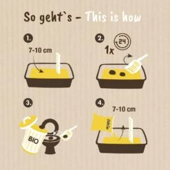 Porta SoftCat Corn Cat Litter Economy Pack: 2 X 17 Litres -Zooplus Store id388898 softcat corn anleitung 2