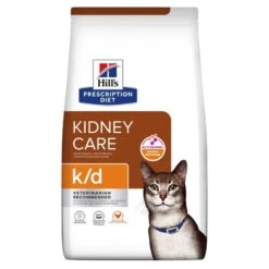 8kg Hill's Prescription Diet Dry Cat Food + 6 X 82g Wet Cat Food Free! * K/d Kidney Care - Chicken (8kg) + K/d Kidney Care Stew - Tuna & Vegetables (6 X 82g) 11 8kg Hill's Prescription Diet Dry Cat Food + 6 X 82g Wet Cat Food Free! * K/d Kidney Care - Chicken (8kg) + K/d Kidney Care Stew - Tuna & Vegetables (6 X 82g) -Zooplus Store ps 605986 3d full front 6