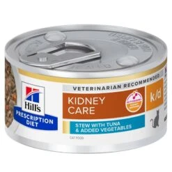 8kg Hill's Prescription Diet Dry Cat Food + 6 X 82g Wet Cat Food Free! * Gastrointestinal Biome Digestive/Fibre Care (8kg) + Gastrointestinal Biome Stew - Chicken (6 X 82g) -Zooplus Store ps 608208 3d full front 9 3