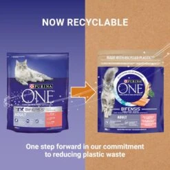 PURINA ONE Adult Salmon & Whole Grains Dry Cat Food Economy Pack: 2 X 9.75kg 7 PURINA ONE Adult Salmon & Whole Grains Dry Cat Food Economy Pack: 2 X 9.75kg -Zooplus Store purina one adult lachs mit vollkorngetreide uk 03 6