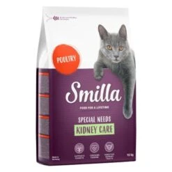 Smilla Dry Cat Food Economy Packs 2 X 10kg Adult Kidney Care -Zooplus Store smilla specialneeds kidneycare poultry 10kg 1000x1000 6 3 4