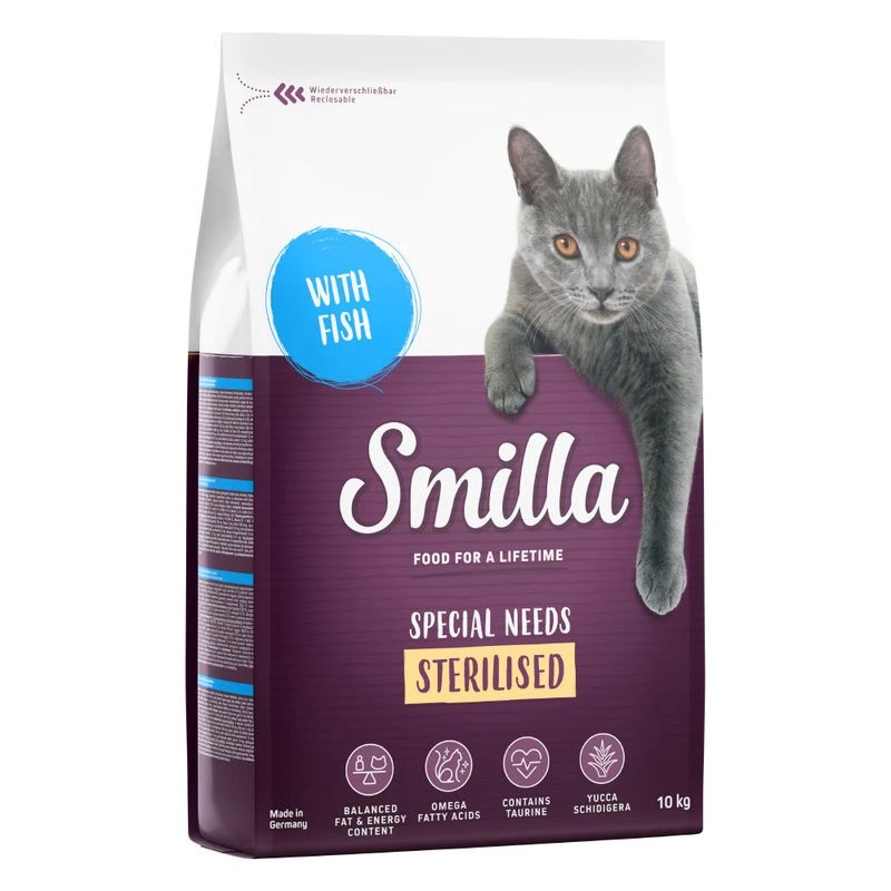 Smilla Dry Cat Food Economy Packs 2 x 10kg Kitten Poultry Smilla Dry Cat Food Economy Packs 2 X 10kg Kitten Poultry -Zooplus Store