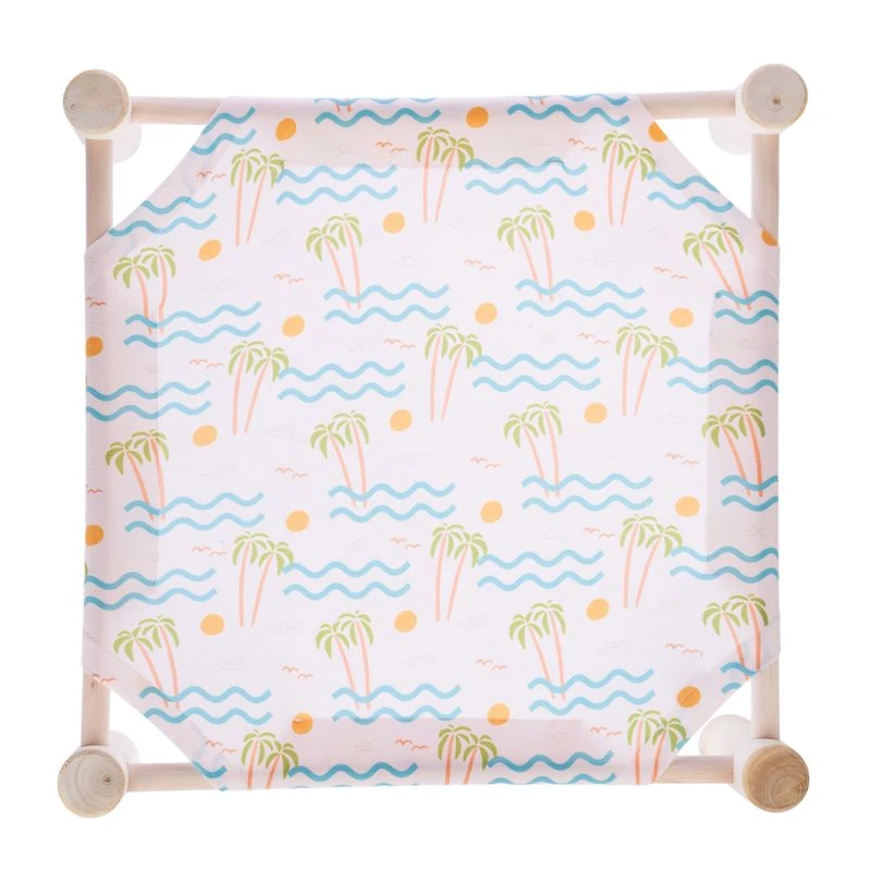 TIAKI Island Life Cat Bed 50 x 50 x 13 cm (L x W x H) TIAKI Island Life Cat Bed 50 X 50 X 13 Cm (L X W X H) -Zooplus Store tiaki island cat bed fg 0768 7