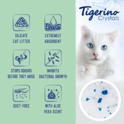 Tigerino Crystals Cat Litter Mixed Trial Pack 4 Varieties: Classic, Flower, Lavender & Aloe Vera (6 X 5l) 14 Tigerino Crystals Cat Litter Mixed Trial Pack 4 Varieties: Classic, Flower, Lavender & Aloe Vera (6 X 5l) -Zooplus Store tigerino boards benefits crystals aloevera en 1000x1000 4