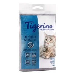 Tigerino Performance XL-Grain Sensitive Cat Litter – Unscented Economy Pack: 2 X 12kg